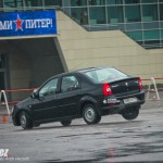 Renault Logan- ралли-спринт Санкт-Петербург Крестовский остров 26.04.2015